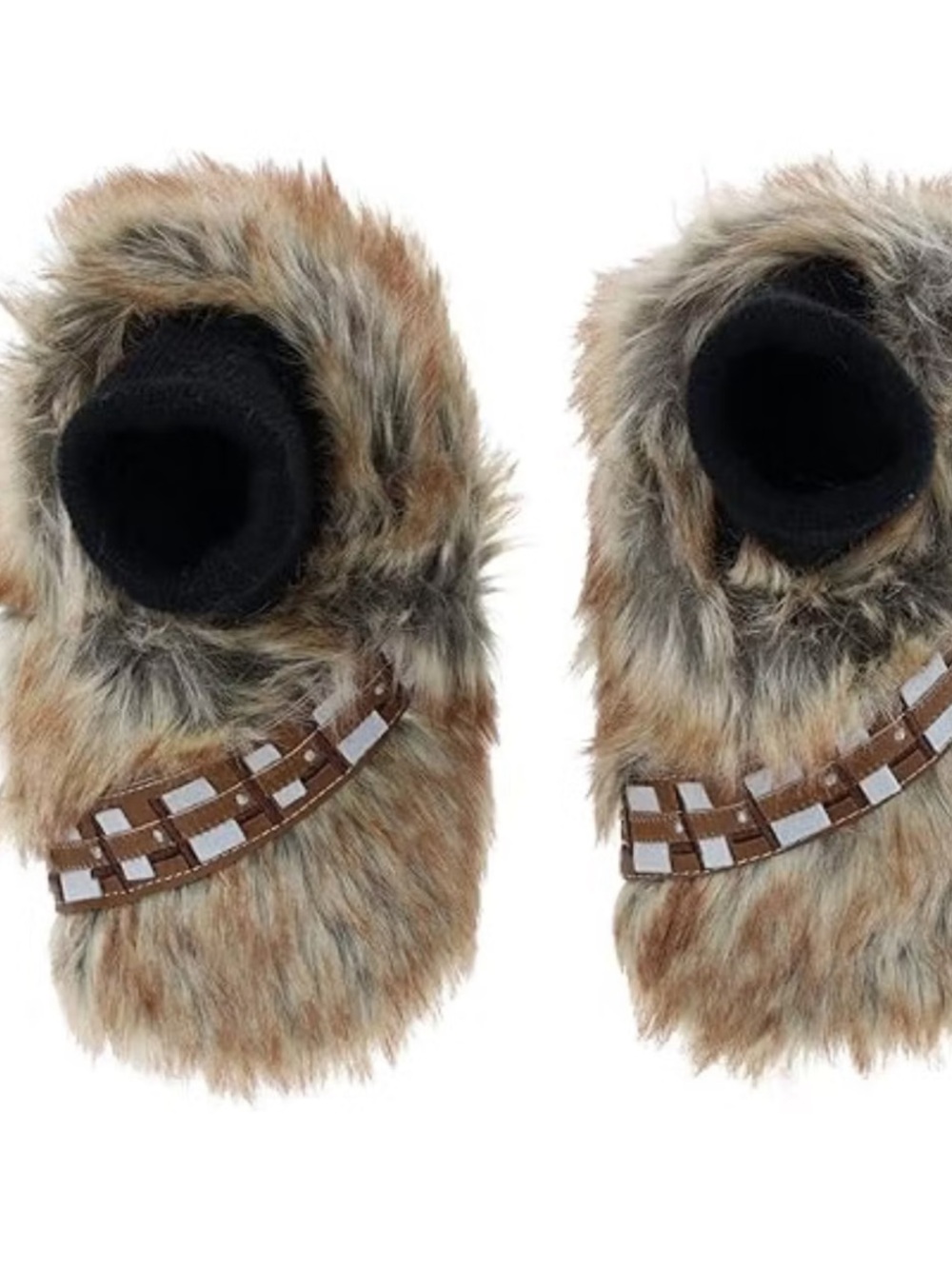 Disney Chewbacca Faux Fur Booties Star Wars Jedi Costume Sleep Multiple Sizes